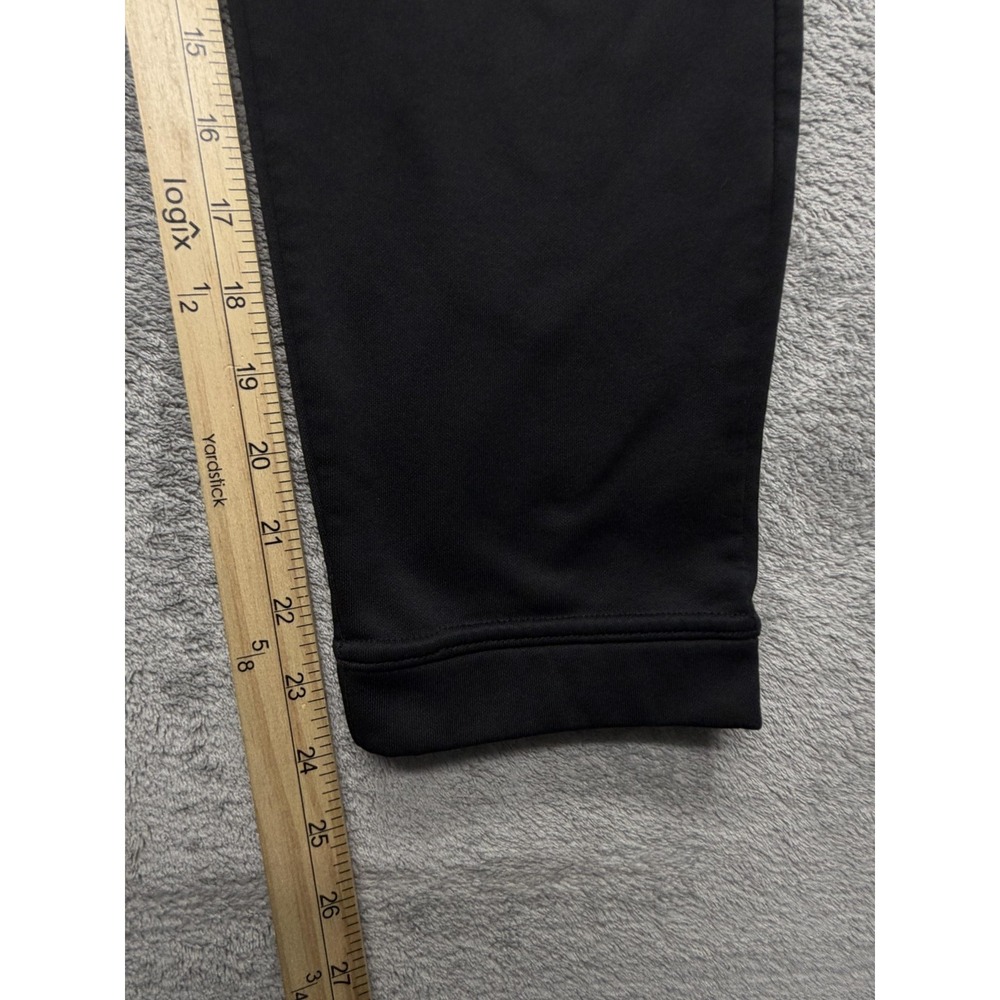 Nike Therma-FIT Pants Boys Large Black Big Swoosh Fleece Sweatpants CJ6882-010 - Picture 3 of 8